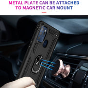 Custodia per telefono antiurto in TPU + PC con supporto girevole a 360 gradi, For Motorola Moto G60s, For Xiaomi Redmi 10