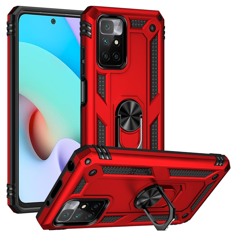 Custodia antiurto TPU e PC con supporto rotante Redmi 10