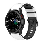 Cinturino in silicone bicolore, For Samsung Galaxy Watch4 Classic 42mm / 46mm
