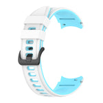 Cinturino in silicone bicolore, For Samsung Galaxy Watch4 Classic 42mm / 46mm