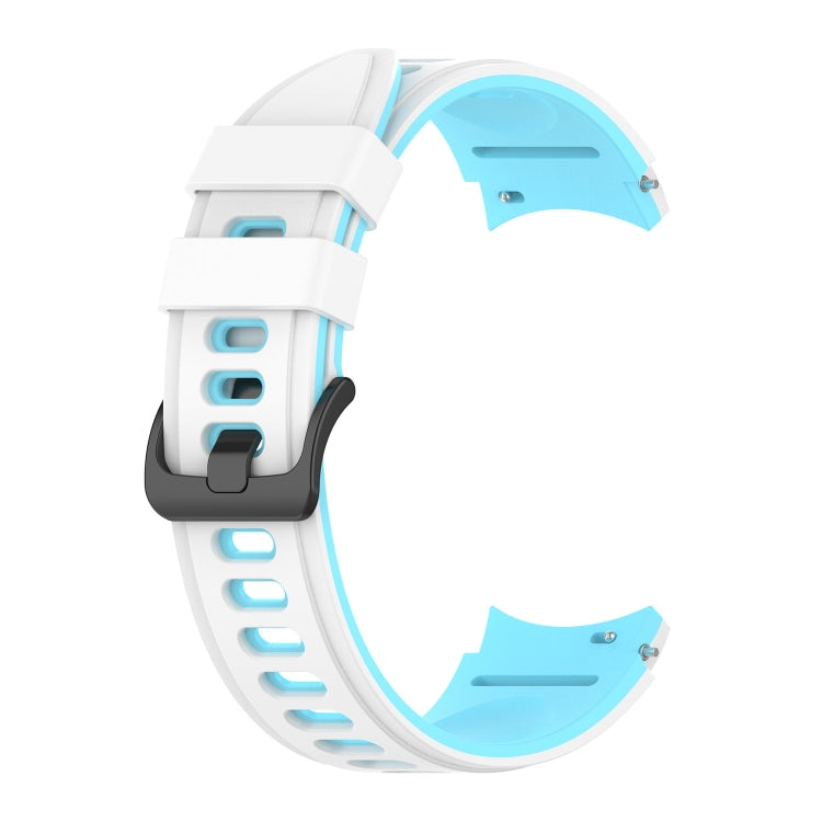 Cinturino in silicone bicolore, For Samsung Galaxy Watch4 Classic 42mm / 46mm