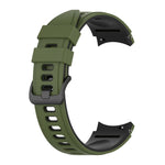 Cinturino in silicone bicolore, For Samsung Galaxy Watch4 Classic 42mm / 46mm