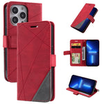 Custodia portafoglio in pelle flip per iPhone 13, 13 Pro, 13 Pro