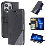 Custodia portafoglio in pelle flip per iPhone 13, 13 Pro, 13 Pro