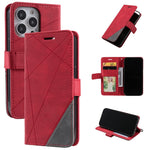 Custodia portafoglio in pelle flip per iPhone 13, 13 Pro, 13 Pro