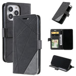 Custodia portafoglio in pelle flip per iPhone 13, 13 Pro, 13 Pro