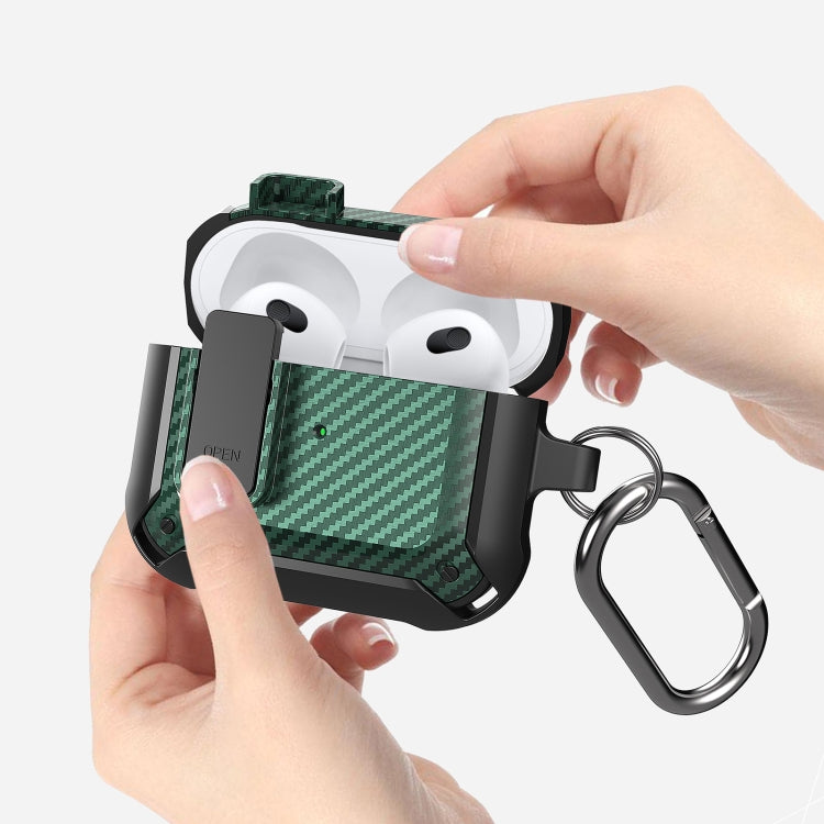 Custodia protettiva in fibra di carbonio per AirPods 3