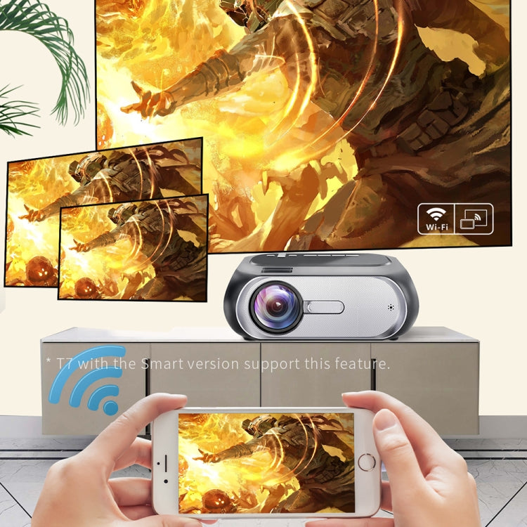 Proiettore LED HD 1920x1080P 200 ANSI portatile T7