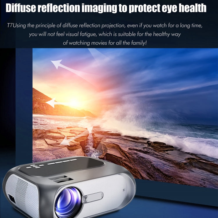 Proiettore LED HD 1920x1080P 200 ANSI portatile T7