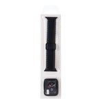 Cinturino regolabile in nylon intrecciato a righe + set di custodie per Apple Watch Series, 7 41mm/6&SE&5&4 40mm/3&2&1 38mm