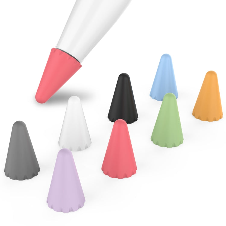 8 PCS / Set Stoyobe Universal Cap pennino in silicone per Apple Pencil 1/2