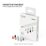 8 PCS / Set Stoyobe Universal Cap pennino in silicone per Apple Pencil 1/2