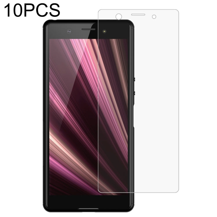 10 pellicole in vetro temperato da 0,26 mm 9H 2,5D, For Oukitel C11 (10 PCS), For Smartisan Nut Pro 2 (10 PCS), For Sony Xperia 8 Lite (10 PCS), For Tecno Boom J8 (10 PCS), For Oukitel C11 Pro (10 PCS), For Smartisan Nut Pro 2S (10 PCS)                ...