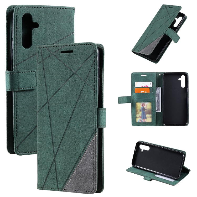 Custodia per cellulare in pelle flip con giunzione orizzontale al tatto, For Samsung Galaxy A03s EU Version, For Samsung Galaxy A13 5G, For Samsung Galaxy S22 5G, For Samsung Galaxy S22+ 5G
