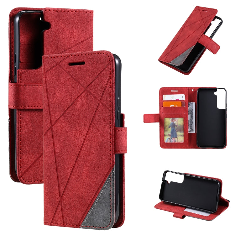Custodia per cellulare in pelle flip con giunzione orizzontale al tatto, For Samsung Galaxy A03s EU Version, For Samsung Galaxy A13 5G, For Samsung Galaxy S22 5G, For Samsung Galaxy S22+ 5G