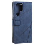 Custodia per cellulare in pelle flip con giunzione orizzontale al tatto, For Samsung Galaxy S22 Ultra 5G