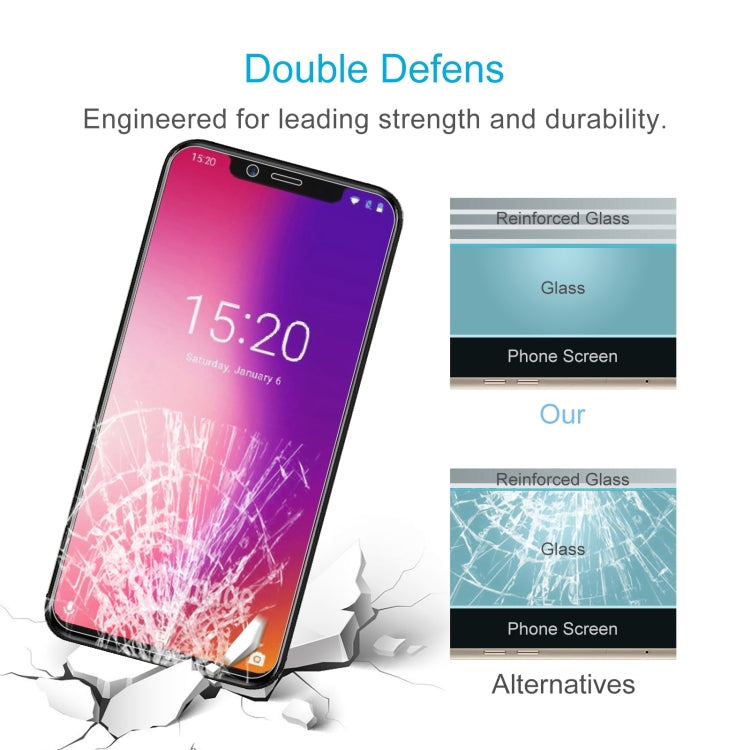 10 pellicole in vetro temperato da 0,26 mm 9H 2,5D, For Umidigi One Pro (10 PCS), For Umidigi S2 (10 PCS), For Umidigi S2 Lite (10 PCS), For Ulefone S1 (10 PCS), For Umidigi Z2 (10 PCS), For Ulefone S7 (10 PCS), For Ulefone S8 Pro (10 PCS)             ...