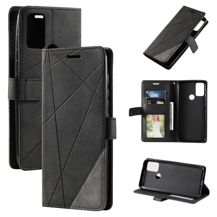 Custodia per cellulare in pelle flip con giunzione orizzontale al tatto, For Motorola Moto G Stylus 2021