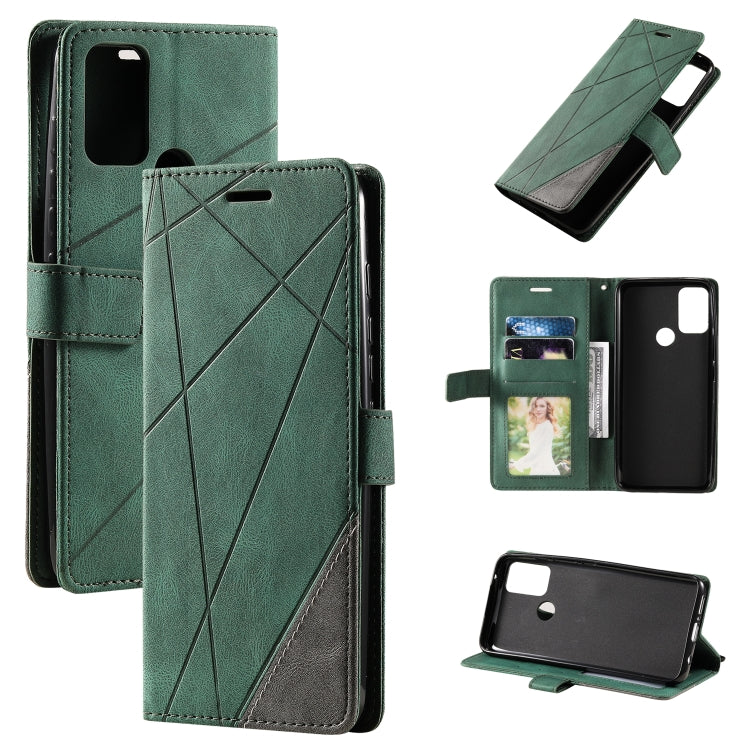 Custodia per cellulare in pelle flip con giunzione orizzontale al tatto, For Motorola Moto G Stylus 2021