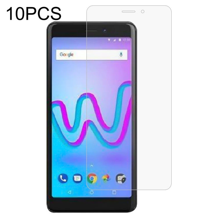 10 pellicole in vetro temperato da 0,26 mm 9H 2,5D, For Vodafone Smart N9 (10 PCS), For Wiko Harry2 (10 PCS), For Wiko Jerry 3 (10 PCS), For Wiko JERRY4 (10 PCS), For Wiko Lenny4 Plus (10 PCS), For Wiko Lenny5 (10 PCS), For Wiko PULP 4G (10 PCS)       ...