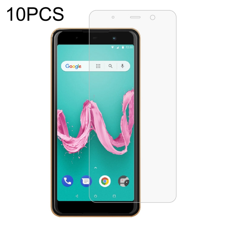 10 pellicole in vetro temperato da 0,26 mm 9H 2,5D, For Vodafone Smart N9 (10 PCS), For Wiko Harry2 (10 PCS), For Wiko Jerry 3 (10 PCS), For Wiko JERRY4 (10 PCS), For Wiko Lenny4 Plus (10 PCS), For Wiko Lenny5 (10 PCS), For Wiko PULP 4G (10 PCS)       ...