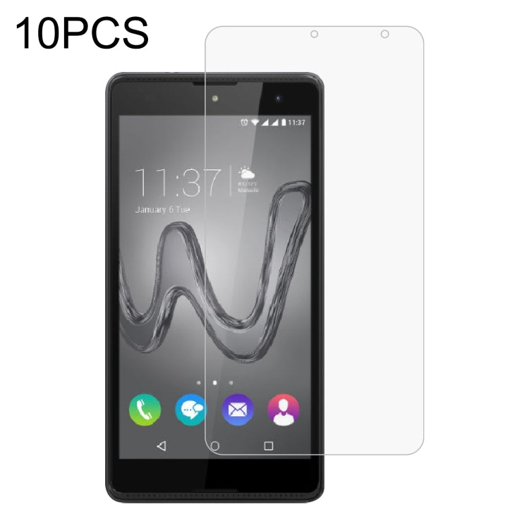 10 pellicole in vetro temperato da 0,26 mm 9H 2,5D, For Vodafone Smart N9 (10 PCS), For Wiko Harry2 (10 PCS), For Wiko Jerry 3 (10 PCS), For Wiko JERRY4 (10 PCS), For Wiko Lenny4 Plus (10 PCS), For Wiko Lenny5 (10 PCS), For Wiko PULP 4G (10 PCS)       ...
