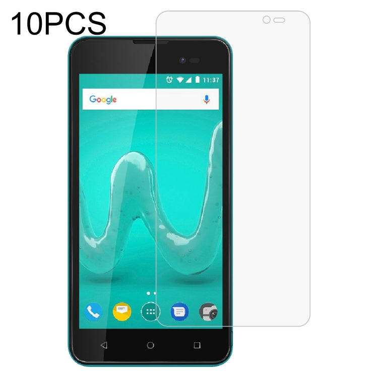 10 pellicole in vetro temperato da 0,26 mm 9H 2,5D, For Vodafone Smart N9 (10 PCS), For Wiko Harry2 (10 PCS), For Wiko Jerry 3 (10 PCS), For Wiko JERRY4 (10 PCS), For Wiko Lenny4 Plus (10 PCS), For Wiko Lenny5 (10 PCS), For Wiko PULP 4G (10 PCS)       ...