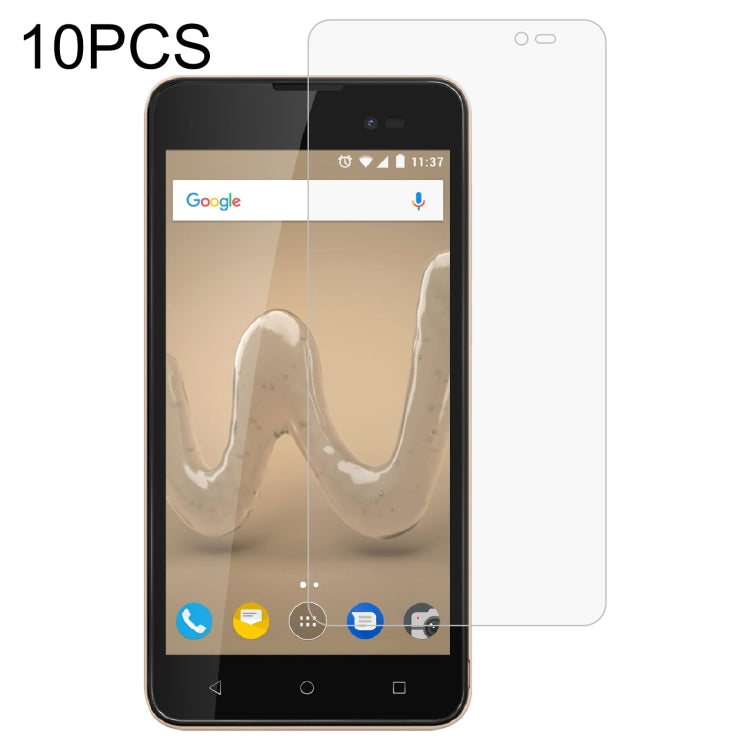 10 pellicole in vetro temperato da 0,26 mm 9H 2,5D, For Vodafone Smart N9 (10 PCS), For Wiko Harry2 (10 PCS), For Wiko Jerry 3 (10 PCS), For Wiko JERRY4 (10 PCS), For Wiko Lenny4 Plus (10 PCS), For Wiko Lenny5 (10 PCS), For Wiko PULP 4G (10 PCS)       ...