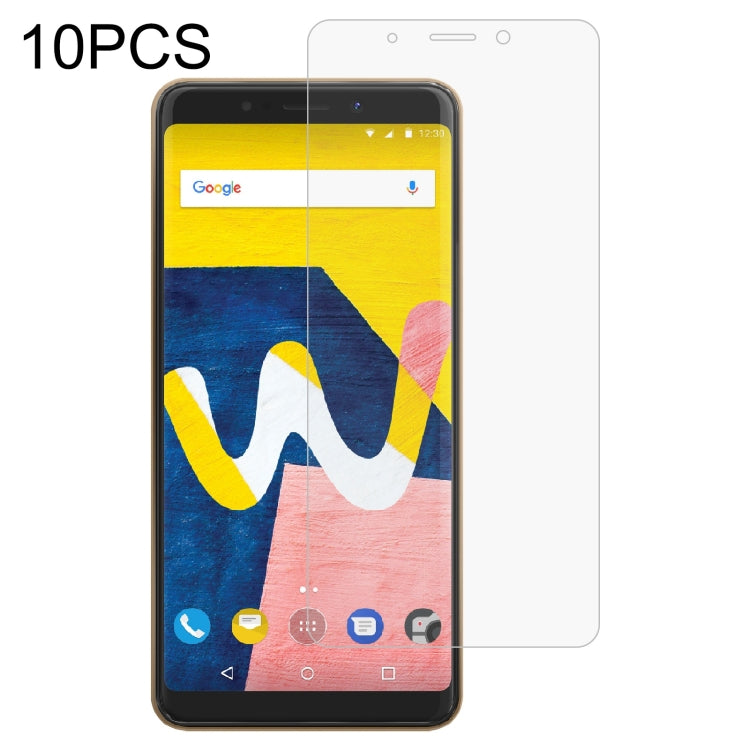 10 pellicole in vetro temperato da 0,26 mm 9H 2,5D, For Vodafone Smart N9 (10 PCS), For Wiko Harry2 (10 PCS), For Wiko Jerry 3 (10 PCS), For Wiko JERRY4 (10 PCS), For Wiko Lenny4 Plus (10 PCS), For Wiko Lenny5 (10 PCS), For Wiko PULP 4G (10 PCS)       ...
