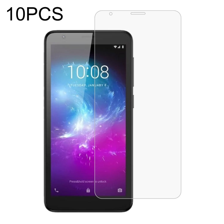10 pellicole in vetro temperato da 0,26 mm 9H 2,5D, For ZTE A1 ZTG01 5G (10 PCS), For ZTE Blade A606 (10 PCS), For ZTE Axon 9 Pro (10 PCS), For ZTE Blade A612 (10 PCS), For ZTE Axon 11 4G (10 PCS), For ZTE Blade V Smart (10 PCS)                        ...