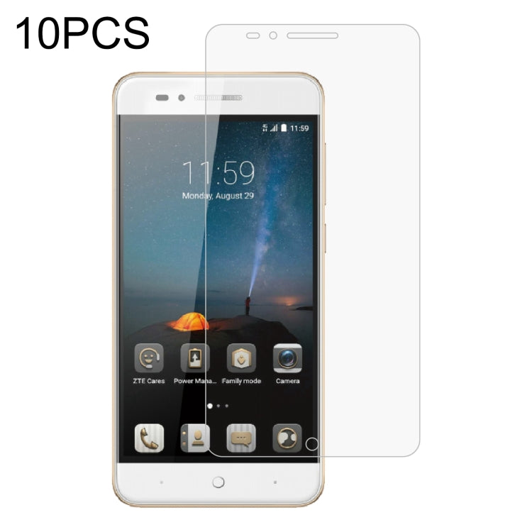 10 pellicole in vetro temperato da 0,26 mm 9H 2,5D, For ZTE A1 ZTG01 5G (10 PCS), For ZTE Blade A606 (10 PCS), For ZTE Axon 9 Pro (10 PCS), For ZTE Blade A612 (10 PCS), For ZTE Axon 11 4G (10 PCS), For ZTE Blade V Smart (10 PCS)                        ...