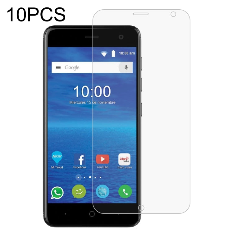 10 pellicole in vetro temperato da 0,26 mm 9H 2,5D, For ZTE A1 ZTG01 5G (10 PCS), For ZTE Blade A606 (10 PCS), For ZTE Axon 9 Pro (10 PCS), For ZTE Blade A612 (10 PCS), For ZTE Axon 11 4G (10 PCS), For ZTE Blade V Smart (10 PCS)                        ...