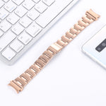 Cinturino con cinturino in acciaio a vita piccola a tre sfere, For Samsung Galaxy Watch4 40mm / 44mm