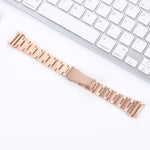 Cinturino con cinturino in acciaio a vita piccola a tre sfere, For Samsung Galaxy Watch4 40mm / 44mm