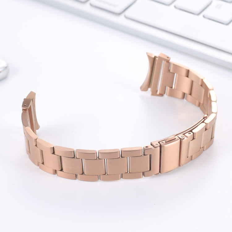 Cinturino con cinturino in acciaio a vita piccola a tre sfere, For Samsung Galaxy Watch4 40mm / 44mm