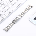 Cinturino con cinturino in acciaio a vita piccola a tre sfere, For Samsung Galaxy Watch4 40mm / 44mm