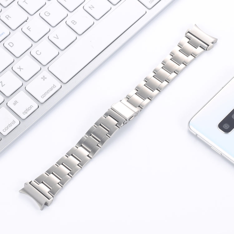 Cinturino con cinturino in acciaio a vita piccola a tre sfere, For Samsung Galaxy Watch4 40mm / 44mm