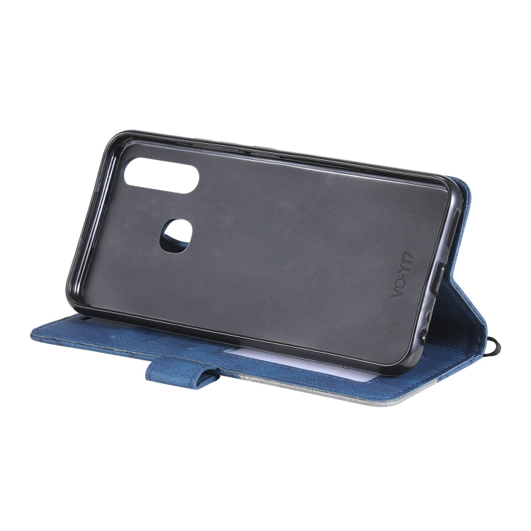 Custodia per cellulare in pelle flip con giunzione orizzontale al tatto, For vivo Y17 / Y3s / Y15 / Y12 / Y11 2019, For vivo Y20 / Y20 2021 / Y20s, For vivo Y51a / Y31 / Y51 2020, December, For vivo Y72 5G / Y52 5G / iQOO Z3