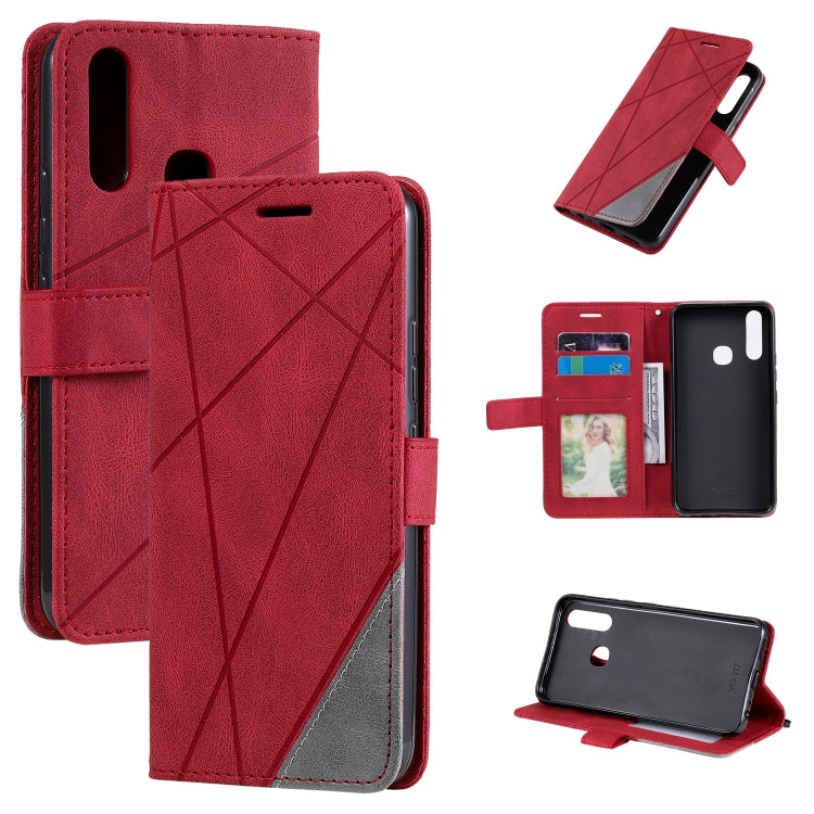 Custodia per cellulare in pelle flip con giunzione orizzontale al tatto, For vivo Y17 / Y3s / Y15 / Y12 / Y11 2019, For vivo Y20 / Y20 2021 / Y20s, For vivo Y51a / Y31 / Y51 2020, December, For vivo Y72 5G / Y52 5G / iQOO Z3