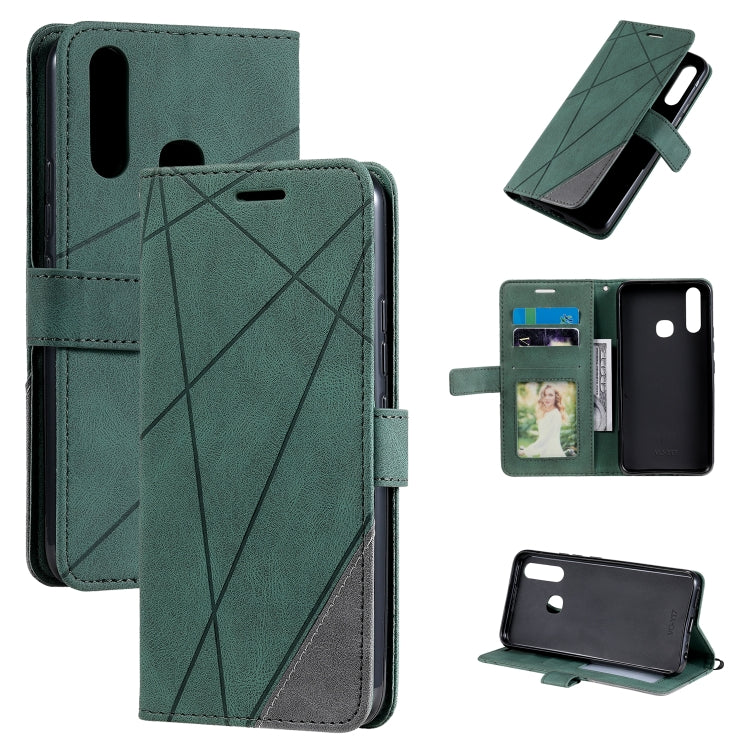 Custodia per cellulare in pelle flip con giunzione orizzontale al tatto, For vivo Y17 / Y3s / Y15 / Y12 / Y11 2019, For vivo Y20 / Y20 2021 / Y20s, For vivo Y51a / Y31 / Y51 2020, December, For vivo Y72 5G / Y52 5G / iQOO Z3