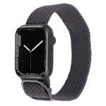 Cinturino in nylon con cinturino a treccia per serie Apple Watch, 7 41mm / 6&SE&5&4 40mm / 3&2&1 38mm