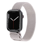 Cinturino in nylon con cinturino a treccia per serie Apple Watch, 7 41mm / 6&SE&5&4 40mm / 3&2&1 38mm