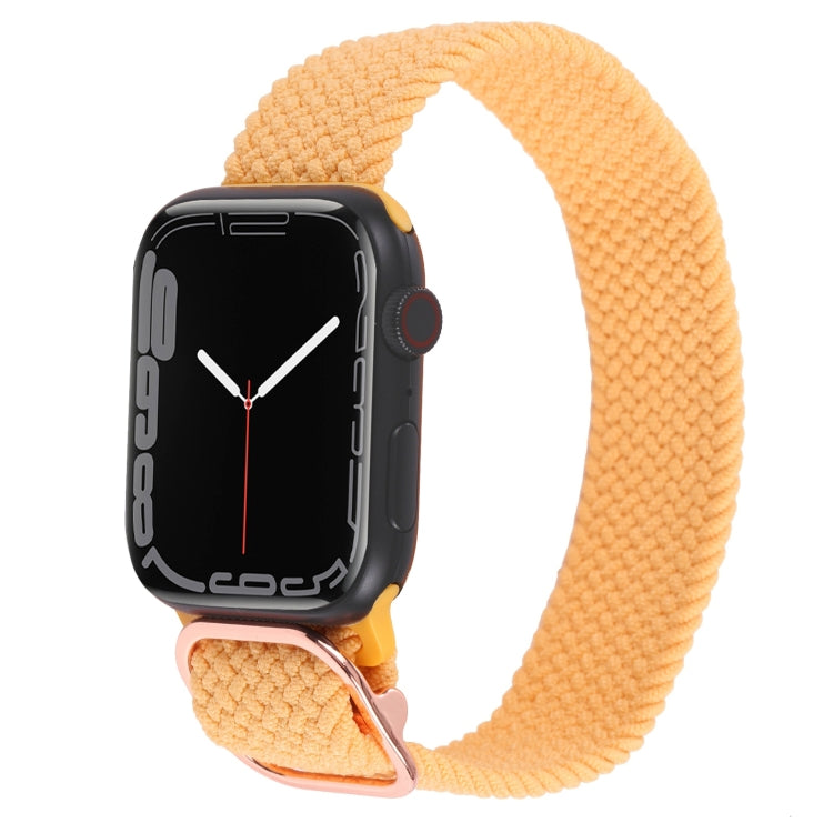 Cinturino in nylon con cinturino a treccia per serie Apple Watch, 7 41mm / 6&SE&5&4 40mm / 3&2&1 38mm