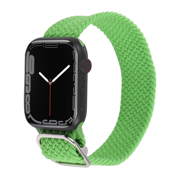 Cinturino in nylon con cinturino a treccia per serie Apple Watch, 7 45mm / 6&SE&5&4 44mm / 3&2&1 42mm