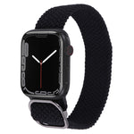 Cinturino in nylon con cinturino a treccia per serie Apple Watch, 7 45mm / 6&SE&5&4 44mm / 3&2&1 42mm
