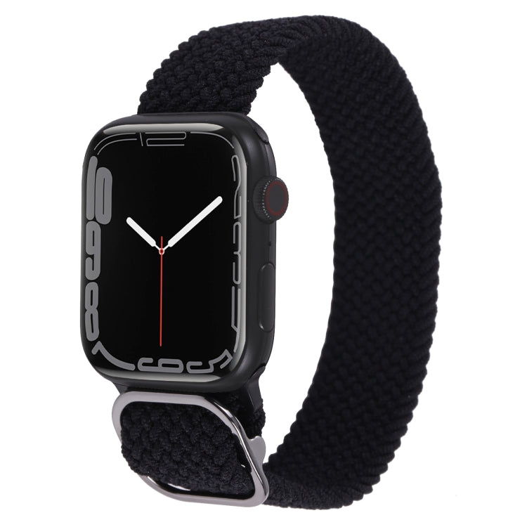 Cinturino in nylon con cinturino a treccia per serie Apple Watch, 7 45mm / 6&SE&5&4 44mm / 3&2&1 42mm