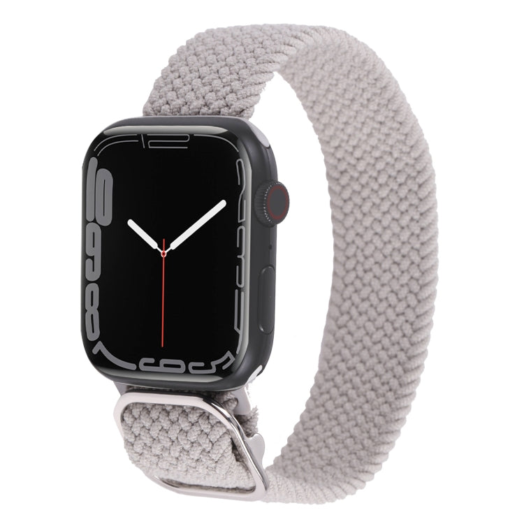 Cinturino in nylon con cinturino a treccia per serie Apple Watch, 7 45mm / 6&SE&5&4 44mm / 3&2&1 42mm