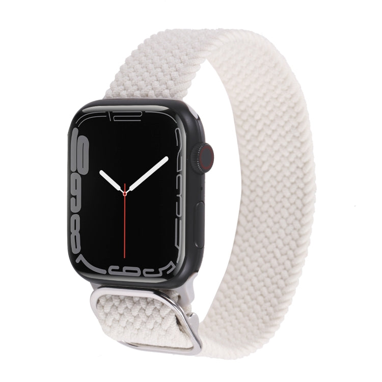 Cinturino in nylon con cinturino a treccia per serie Apple Watch, 7 45mm / 6&SE&5&4 44mm / 3&2&1 42mm