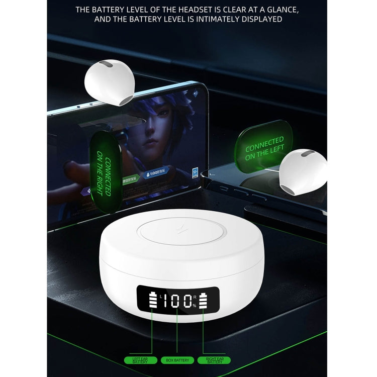 X6WS Mini display digitale con riduzione del rumore Auricolare Bluetooth wireless TWS