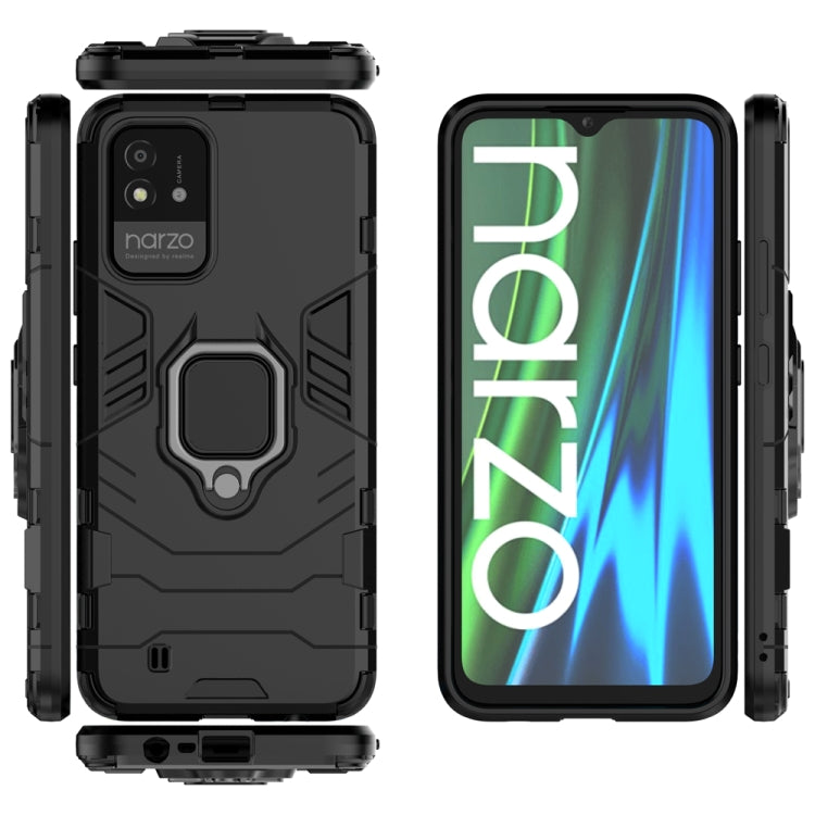 Custodia antiurto per PC + TPU con supporto per anello magnetico, For OPPO Realme Narzo 50i, For Samsung Galaxy A13 5G